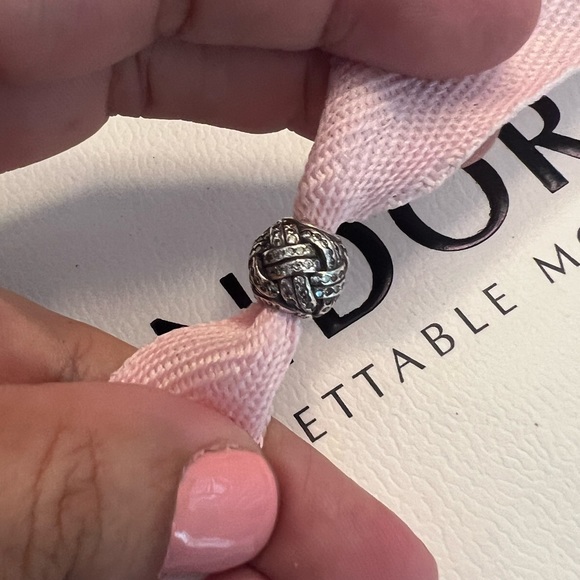 PANDORA Charm “Knot of Love” S925 - Picture 1 of 12